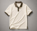 Men's Classic White Polo Shirt | Premium Cotton Casual Short Sleeve Polo Tee