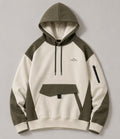 Color Block Oversized Hoodie for Men & Women | Premium Streetwear Utility Hoodie